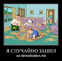 Я СЛУЧАЙНО ЗАШЕЛ на demotivation.me