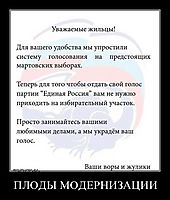 ПЛОДЫ МОДЕРНИЗАЦИИ 