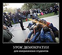 УРОК ДЕМОКРАТИИ для американских студентов
