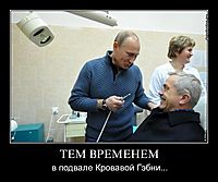 ТЕМ ВРЕМЕНЕМ в подвале Кровавой Гэбни...