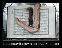 ИСПОЛЬЗУЙ КОРАН ПО НАЗНАЧЕНИЮ 