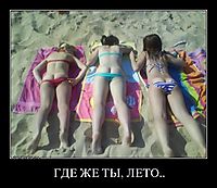 ГДЕ ЖЕ ТЫ, ЛЕТО.. 
