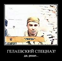 ГЕЛАЕВСКИЙ СПЕЦНАЗ? да, резал...