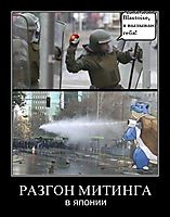 РАЗГОН МИТИНГА в японии