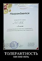 ТОЛЕРАНТНОСТЬ как она есть
