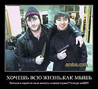 ХОЧЕШЬ ВСЮ ЖИЗНЬ,КАК МЫШЬ бояться и надеятся на их милость в своей стране? Голосуй за ВВП!