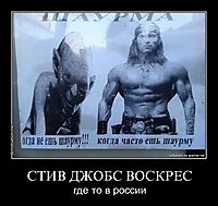 СТИВ ДЖОБС ВОСКРЕС где то в россии