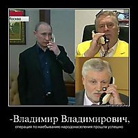 -Владимир Владимирович, операция по наебыванию народонаселения прошла успешно