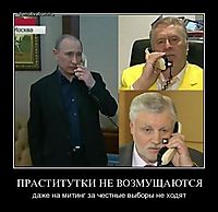 ПРАСТИТУТКИ НЕ ВОЗМУЩАЮТСЯ даже на митинг за честные выборы не ходят