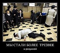МЫ СТАЛИ БОЛЕЕ  ТРЕЗВЕЕ и разумней