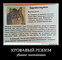 КРОВАВЫЙ РЕЖИМ убивает миллионами