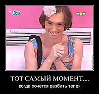 ТОТ САМЫЙ МОМЕНТ.... когда хочется разбить телек