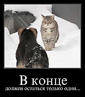 В конце должен остаться только один...
