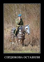 СЕРДЮКОВА ОСТАВИЛИ 