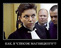КАК, В "СПИСОК МАГНИЦКОГО"!? 