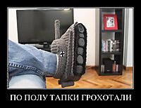 ПО ПОЛУ ТАПКИ ГРОХОТАЛИ 