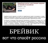 БРЕЙВИК вот что спасёт россию
