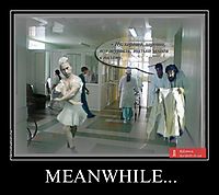 MEANWHILE... 