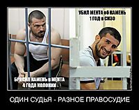 ОДИН СУДЬЯ - РАЗНОЕ ПРАВОСУДИЕ 