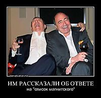 ИМ РАССКАЗАЛИ ОБ ОТВЕТЕ на "список магнитского"