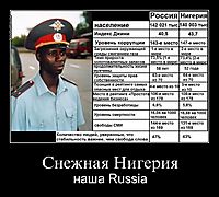 Снежная Нигерия наша Russia