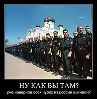 НУ КАК ВЫ ТАМ? уже наверное всех чурок из россии выгнали?