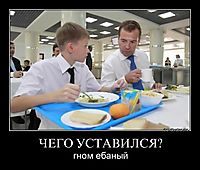 ЧЕГО УСТАВИЛСЯ? гном ебаный