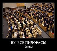 ВЫ ВСЕ ПИДОРАСЫ блядь!