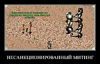 НЕСАНКЦИОНИРОВАННЫЙ МИТИНГ 