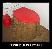 СЕРВЕР ПЕРЕГРУЖЕН 
