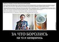 ЗА ЧТО БОРОЛИСЬ на то и напоролись