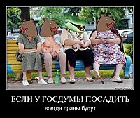 ЕСЛИ У ГОСДУМЫ ПОСАДИТЬ всегда правы будут