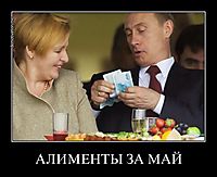 АЛИМЕНТЫ ЗА МАЙ 