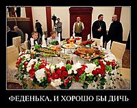 ФЕДЕНЬКА, И ХОРОШО БЫ ДИЧЬ 