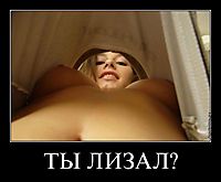 ТЫ ЛИЗАЛ? 