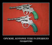 ОРУЖИЕ, КОТОРОЕ ТЕБЕ РАЗРЕШИЛО ГОСУДАРСТВО