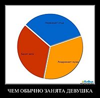 ЧЕМ ОБЫЧНО ЗАНЯТА ДЕВУШКА 