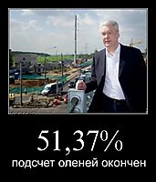 51,37% подсчет оленей окончен
