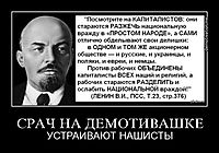 СРАЧ НА ДЕМОТИВАШКЕ УСТРАИВАЮТ НАШИСТЫ