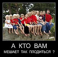 А  КТО  ВАМ МЕШАЕТ  ТАК  ПЛОДИТЬСЯ  ?