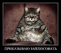 ПРИКАЗЫВАЮ ЗАПЛЮСОВАТЬ 