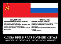 СЛЕВА ВВП В 5 РАЗ БОЛЬШЕ КИТАЯ А СПРАВА - В 5 РАЗ МЕНЬШЕ... ОСТАЛЬНОЕ - ДЕМАГОГИЯ!