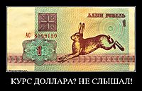 КУРС ДОЛЛАРА? НЕ СЛЫШАЛ! 
