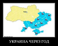 УКРАИНА ЧЕРЕЗ ГОД 