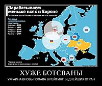 ХУЖЕ БОТСВАНЫ УКРАИНА ВНОВЬ ПОПАЛА В РЕЙТИНГ БЕДНЕЙШИХ СТРАН