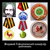 Жырный Гейоргиевский кавафлёр демотивашки.
