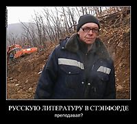 РУССКУЮ ЛИТЕРАТУРУ В СТЭНФОРДЕ преподавал?