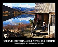 ЗАЕБАЛО. ПЕРЕБИРАЮСЬ В ДЕРЕВНЮ В СИБИРИ -уже подобрал. Что посоветуете, посоны.