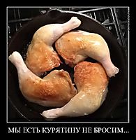 МЫ ЕСТЬ КУРЯТИНУ НЕ БРОСИМ... 