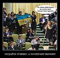 ОТДАЙТЕ ТРЯПКУ, А ТО ОХРАНУ ВЫЗОВУ! 